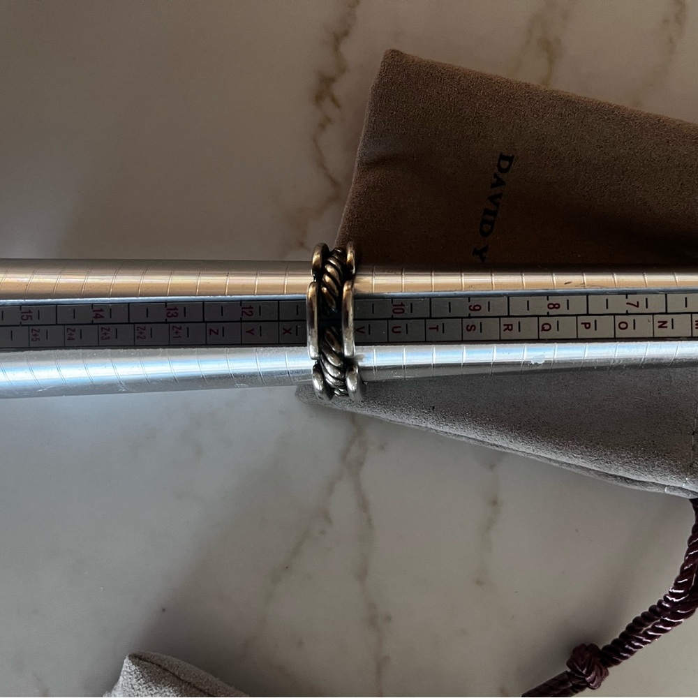 David Yurman Silver band Band Size 11